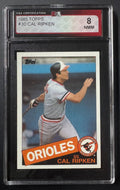 1985 Topps MLB #30 Cal Ripken Baltimore Orioles Baseball Card KSA Vintage