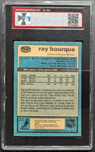 Load image into Gallery viewer, 1981-82 O-Pee-Chee #1 Ray Bourque Boston Bruins NHL Slabbed + Graded 3.5 VG+ KSA
