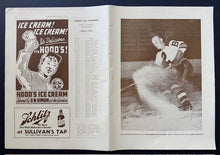 Load image into Gallery viewer, 1939 Stanley Cup Semi-Final Boston Garden Playoff Program Hockey NHL Bruins
