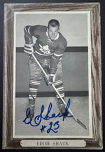 Load image into Gallery viewer, Eddie Shack Signed Autographed Group 3 Beehive Photo Toronto Maple Leafs NHL
