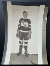 Load image into Gallery viewer, Circa 1937 Bronx Hockey Team Player Photo In Original Photogapher&#39;s Folio Vtg
