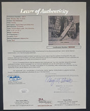 Load image into Gallery viewer, Don Simmons Autographed Toronto Maple Leaf Team Issued Postcard Signed JSA LOA
