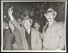 Load image into Gallery viewer, 1935-36 NHL Hockey Detroit Red Wings Aurie + Young + Roulston Type 1 Photo
