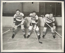Load image into Gallery viewer, 1929 IHL Hockey Detroit Olympics Type 1 Top Line Vintage Photo Olympia Files
