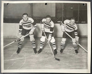 1929 IHL Hockey Detroit Olympics Type 1 Top Line Vintage Photo Olympia Files