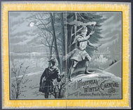 1889 Montreal Winter Carnival Historical Program Lord Stanley Watches Hockey