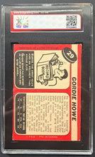 Load image into Gallery viewer, 1968-1969 O-Pee-Chee Gordie Howe #29 Detroit Red Wings Slabbed KSA 3 VG NHL HOF
