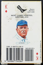 Load image into Gallery viewer, 1991 Baseball Legends Playing Card Set Deck Ty Cobb Lou Gehrig Cy Young MLB VTG
