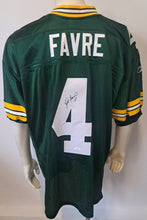 Load image into Gallery viewer, Brett Favre Signed Green Bay Packers Autographed NFL Football Jersey JSA LOA
