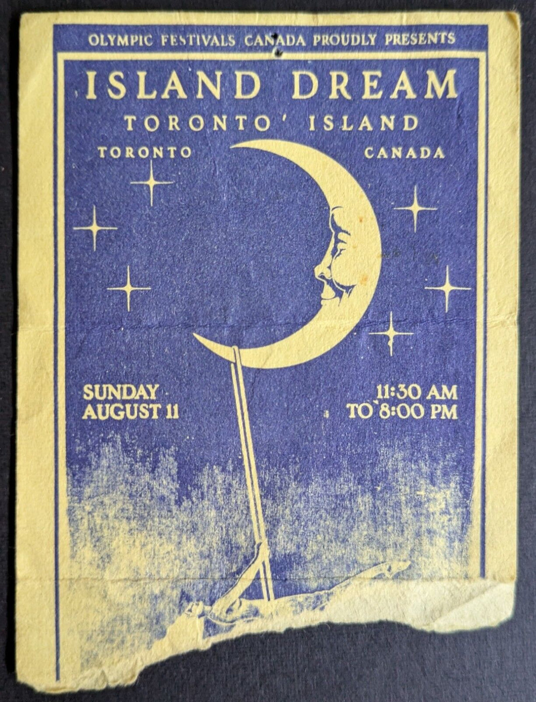 1974 Island Dream Concert Ticket Stub Todd Rundgren Rory Gallagher Wolfman Jack