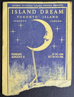 1974 Island Dream Concert Ticket Stub Todd Rundgren Rory Gallagher Wolfman Jack