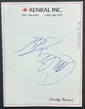 Load image into Gallery viewer, Carlton Fisk MLB Hall Of Famer Signed Sheet Vtg Boston Red Sox Chicago White Sox
