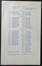 Load image into Gallery viewer, 1972 Canada USSR Hockey Summit Series Program Moscow's Palace of Sports Vintage
