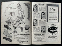Load image into Gallery viewer, 1963 Boston Garden Program Toronto Maple Leafs Boston Bruins NHL Vintage
