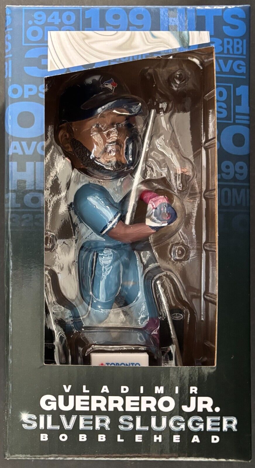 ゲレーロjr ボブルヘッド　シルバースラッガー賞 (球場限定) ブルージェイズ 2025 Toronto Blue Jays Vladimir Guerrero Jr. SGA Silver