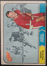 Load image into Gallery viewer, 1968-1969 O-Pee-Chee Gordie Howe #29 Detroit Red Wings Slabbed KSA 3 VG NHL HOF
