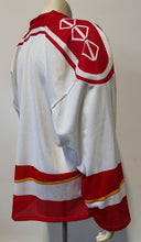 Load image into Gallery viewer, 1991 Tackla CCCP Team Issued Russian National Hockey Jersey World Juniors Size L
