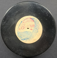 c1960s Buffalo Bisons Game Puck Pepsi Logo Art Ross Tyer Rubber AHL Vintage