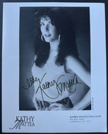 Kathy Mattea Signed Autographed 1992 Fan Club Publicity Photo Country Bluegrass