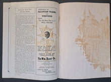 Load image into Gallery viewer, 1935 All Star Game Baseball Souvenir Program Cleveland Stadium Jimmie Fox MLB
