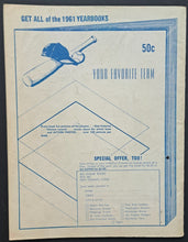 Load image into Gallery viewer, 1961 New York Yankees Yearbook MLB Baseball Mickey Mantle Roger Maris Vintage
