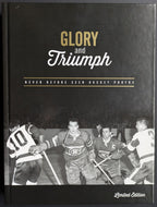Glory and Triumph Hardcover Book Marcel Dionne Autographed Signed NHL Hockey HOF