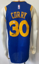 Load image into Gallery viewer, Steph Curry Autographed Golden State Warriors Basketball Jersey Signed  NBA PSA
