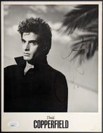 David Copperfield Autographed Signed Publicity Photo JSA COA Celebrity Magician