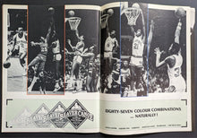 Load image into Gallery viewer, 1986 NBA Preseason Program + Ticket Isiah Thomas Detroit Pistons Basketball VTG
