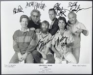 1990 Grateful Dead Signed Photo Autographed All 6 Members Jerry Garcia + JSA LOA