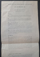 Load image into Gallery viewer, 1977 Vintage Hockey NHL Revised Standard Players Contract Form Unsigned
