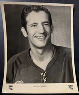 1960s Type 1 Photo New York Rangers Jean Ratelle NHL Hockey