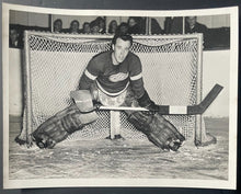 Load image into Gallery viewer, 1941 NHL Hockey Detroit Red Wings Johnny Mowers Type 1 Vintage Photo Turofsky
