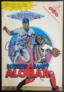 1993 Roberto Alomar Signed Autographed Baseball Superstars Comic MLB Blue Jays