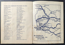Load image into Gallery viewer, 1932 Los Angeles Olympics Full Schedule Booklet Goodrich Tires Vintage USA

