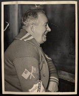 Detroit News Type 1 Photo Red Wings Head Coach Jack Adams Hockey NHL