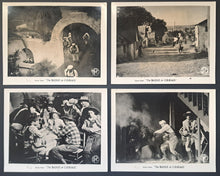 Load image into Gallery viewer, Circa 1920s Set of 6 The Badge of Courage B&amp;W Lobby Cards Vintage Movies Film
