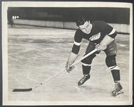 1936-37 NHL Hockey Detroit Red Wings Larry Aurie Type 1 Vintage Photo All Star