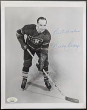 Load image into Gallery viewer, Billy Reay Autographed Signed Hockey Photo Montreal Canadiens JSA NHL Vintage
