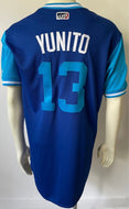 2018 Lourdes Gurriel Blue Jays Issued Players Weekend Baseball Jersey MLB Holo