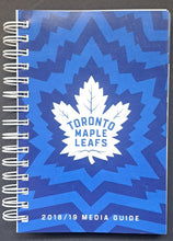 Load image into Gallery viewer, 2018/2019 Toronto Maple Leafs Media Guide NHL Hockey Publication Auston Matthews
