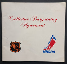 Load image into Gallery viewer, 1976 NHL And NHLPA Official Copy Of The Collective Bargaining Agreement Hockey
