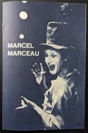 1970 Marcel Marceau Autographed Music Festival Program Signed Bip The Clown Mime