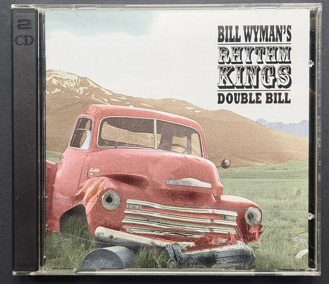 Bill Wyman's Rhythm Kings Double Bill Autographed Signed CD JSA Rolling Stones