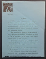 1976 Ray Charles + Cleo Laine Porgy & Bess Press Package Vintage Biography