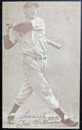 1947 Ted Williams Exhibit Card Boston Red Sox Postcard MLB HOF Vintage Baseball