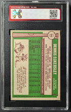Load image into Gallery viewer, 1976 Topps #98 Dennis Eckersley Rookie Card Slabbed + Graded KSA 6.5 ENM+ MLB
