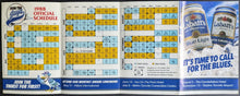 Load image into Gallery viewer, 1988 Toronto Blue Jays American League Champions Pocket Schedule Point Of Sale
