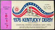 Load image into Gallery viewer, 1976 Kentucky Derby Grandstand Ticket Stub Churchill Downs Bold Forbes Winner
