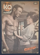 1962 KO Mundial Spanish Boxing Magazine Emil Griffith Cover Complete Vintage